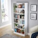 image 2 of Bookcase Display Shelf Freestanding Book Storage Unit Home Living Room Furniture | White