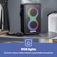 image 5 of GEEPAS Karaoke Machine RGB Lights Bluetooth Speaker With Mic Black