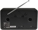 image 8 of Vintage Style Stereo DAB/DAB+ & FM Radio – Grey Wood Cabinet, Bluetooth, Clock Radio Alarm, AUX IN for Smart Phone/Tablet / MP3 Player – Mains or Battery