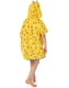 image 3 of Pokemon Kids Towel Poncho | Yellow Bath Towel with 3D Ears For Boys & Girls | Pikachu All Over Print Swimwear Beach Graphic Changing Robe | Cosy Hooded Swim Accessory Merchandise Gift for Children