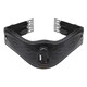 image 1 of Velociti Lusso Leather Anatomical Horse Girth - Black - 48in