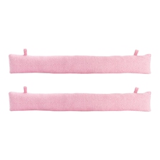 Nicola Spring Chevron Draught Excluders - 80cm - Pink - Pack of 2