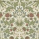 image 2 of Tulip Trellis Wallpaper in Cream Multi