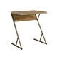 image 2 of Regal Accent Table Laptop Desk in Walnut Look