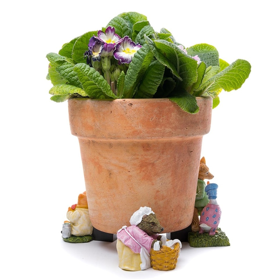 image 1 of Beatrix Potter Plant Pot Feet Full Colour Set 3 Multi