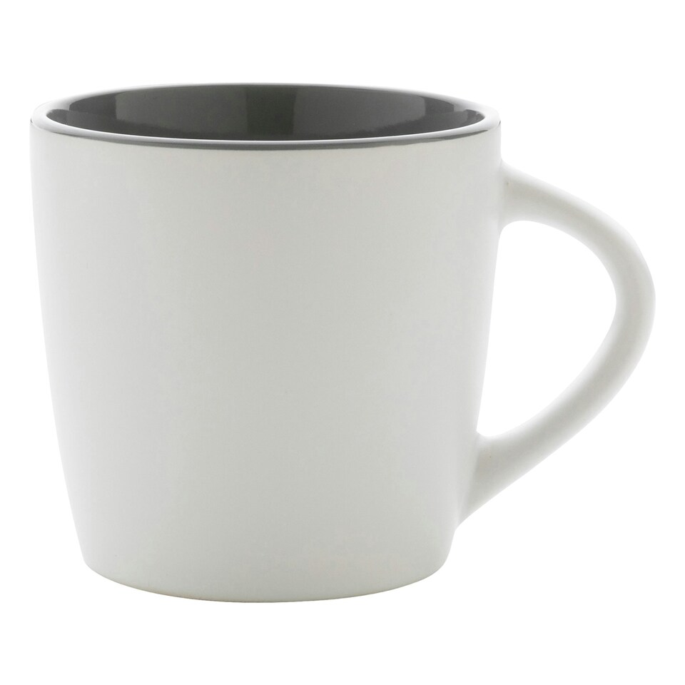 image 1 of XD Collection Inner Two Tone Ceramic 300ml Mug - White - One Size