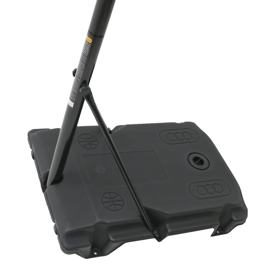 image 1 of Pro Spec Adjustable Netball Net Post - Black 3.05m