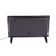 image 6 of 2000W Black Glass Free Standing Electric Panel Convector Heater