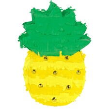 Amscan Hawaiian Mini Pineapple Decoration - Yellow/Green - One Size