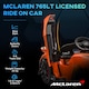 image 3 of AIYAPLAY McLaren 765LT Licensed Electric Car for Kids with Butterfly Doors, 12V Kids' Electric Ride on with Remote Control, Transport Wheels, LED Lights, MP3 Music, Horn, for 3-6 Years, Orange