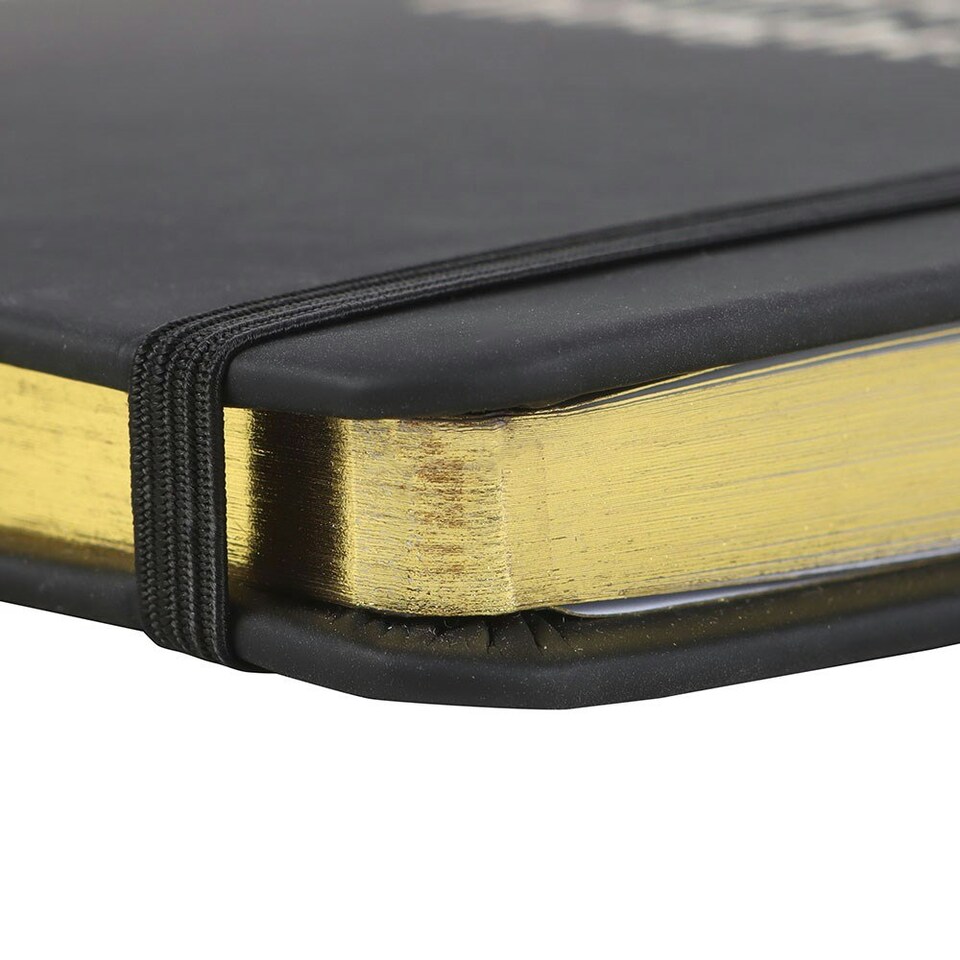 image 1 of Something Different Inappropriate Thoughts A5 Notebook - Black - One Size