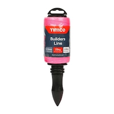Timco - Builders Line - Pink - Winder (Size 1.5mm x 100m - 1 Each)
