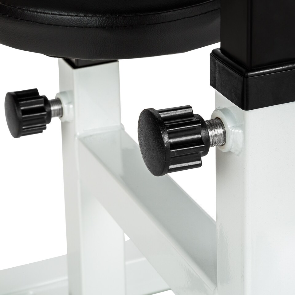 image 1 of Bicep curls weight bench