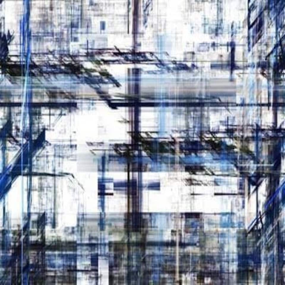 image 1 of Abstract Geometric (Canvas Print) 102cm x 76cm