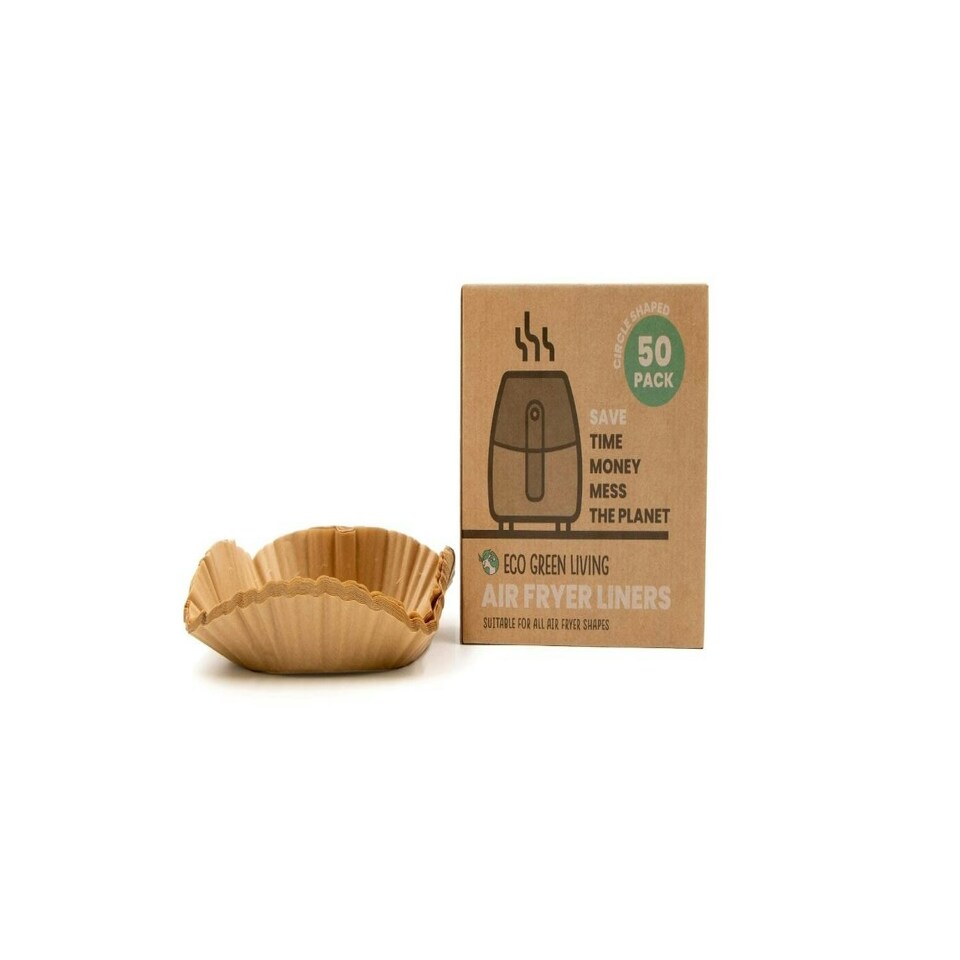 image 1 of Air Fryer Liners, Suitable For All Air Fryers | 4 Pack | Eco Green Living