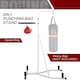 image 3 of HOMCOM Free-Standing Speed Bag Platform, Adjustable Boxing Punch Bag | Multi