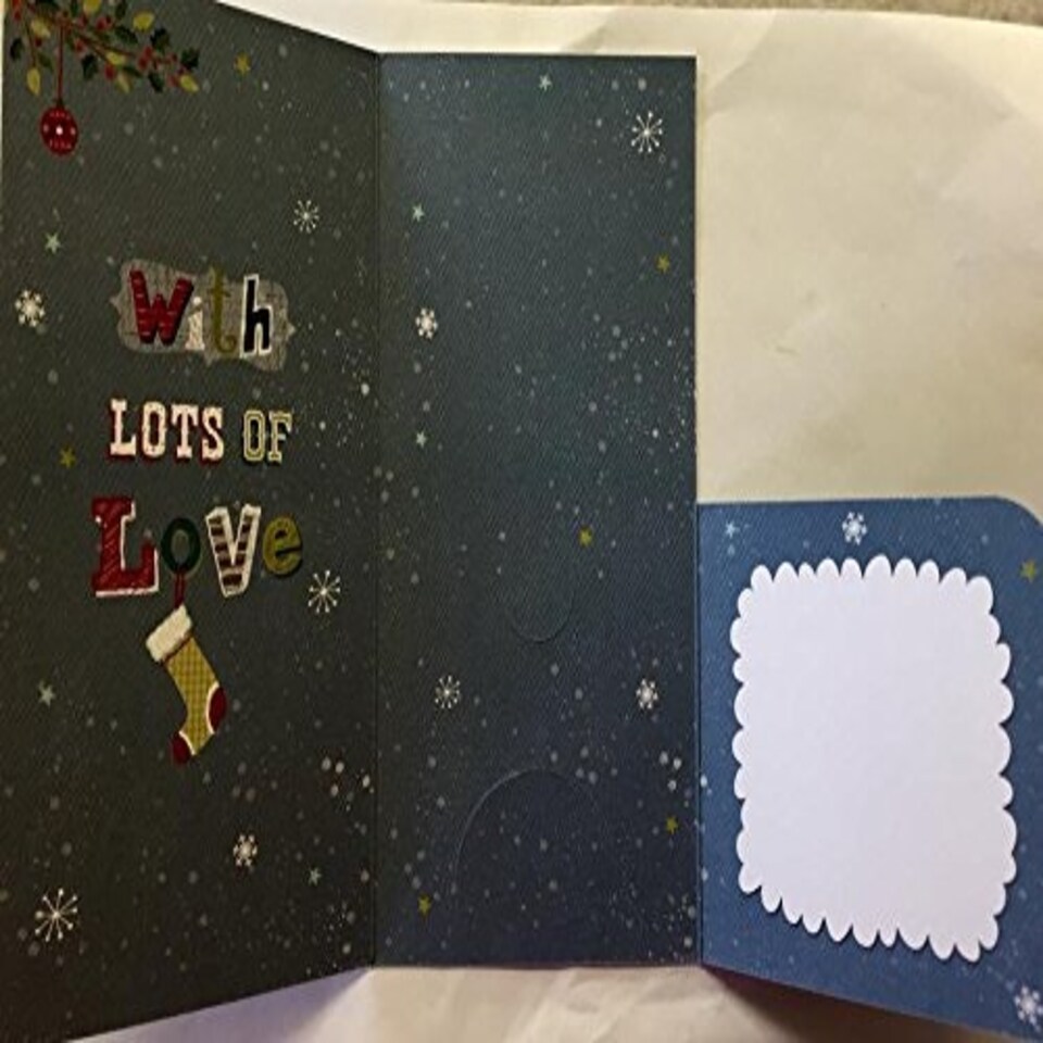 image 1 of BROTHER CUTE TRADITIONAL CHRISTMAS MONEY GIFT PRESENT GREETING CARD
