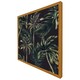 image 1 of Green palm on black (Picutre Frame) Brown | Oak | XL
