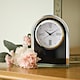 image 4 of Widdop Gifts Black and Silver Mantel Clock