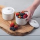 image 9 of Porcelain Ramekin with Lid (9cm), Set of 2 | Multi | 2