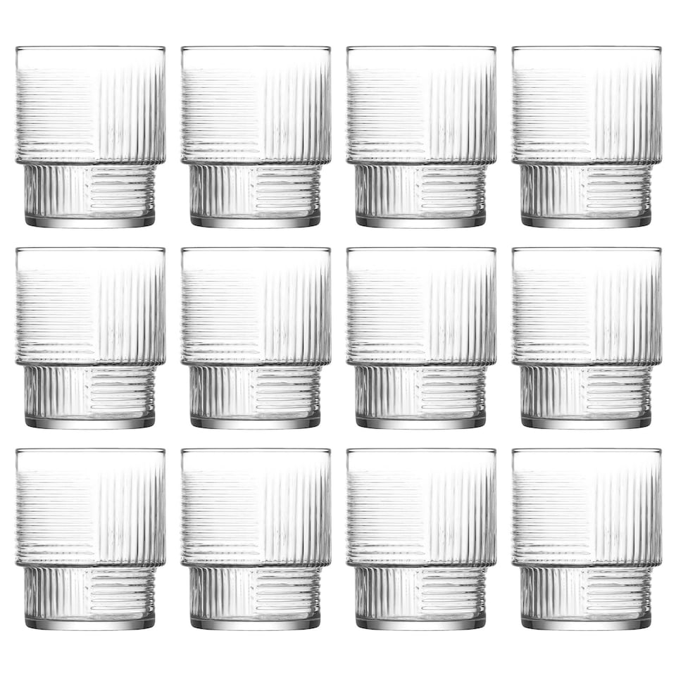 image 1 of LAV Helen Stacking Whisky Glasses - 230ml - Pack of 12