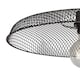 image 3 of Set of 2 Cassidy - Large Black Mesh Ceiling Pendant Lights | Black | 2