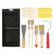 image 1 of Blackspur 11pc Mini Paint Roller & Tray Set - 4" (10cm) - Multi