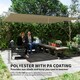 image 3 of Outsunny Pergola Shade Cover Replacement Canopy for 4 x 3(m) Pergola, Tan