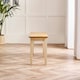 image 3 of Furniturebox Tenby Solid Wood Cream and Oak Large Dining Bench