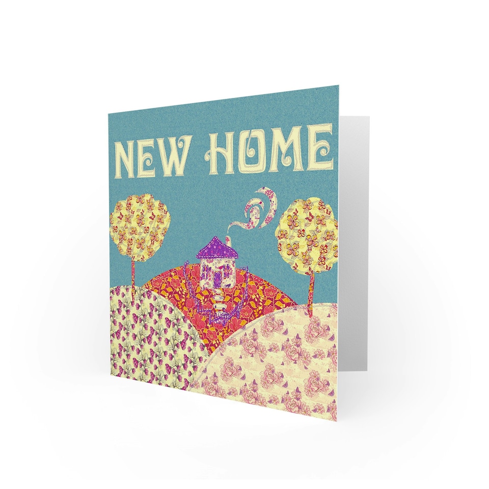 image 1 of Country House Congratulations New Home Card