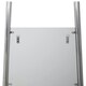 image 3 of Interiors by Premier Silver Finish Frame Floor Mirror Silver