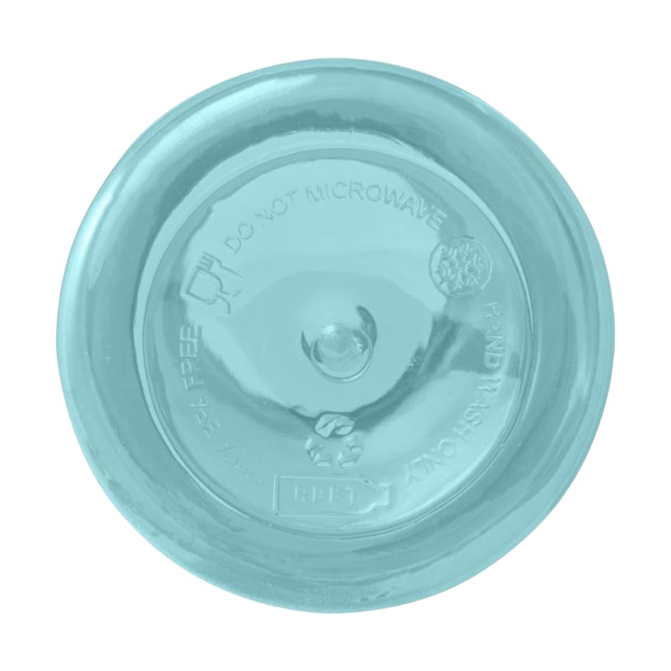 image 1 of Oregon Plastic 400ml Carabiner Water Bottle | Blue | Turquoise | 1