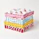 image 6 of Homescapes Cotton Multi Coloured Stars Floor Cushion - 50 x 50 cm | Multi | Multi Colour | 50 x 50 cm