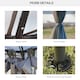 image 4 of Outsunny 3 x 3 m Metal Gazebo Garden Pavillion Double Roof Outdoor Canopy Shelter with Mesh Sidewalls Grey