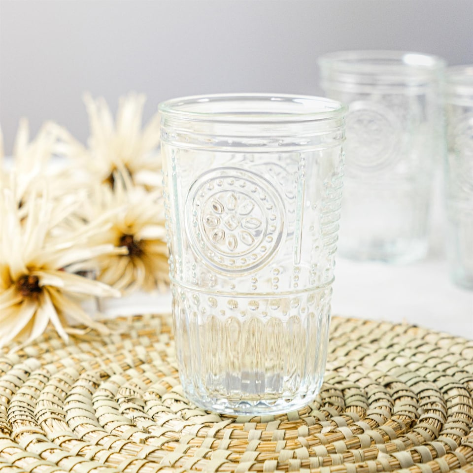 image 1 of Bormioli Rocco Romantic Highball Glasses - 475ml - Clear - Pack of 6