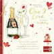 image 1 of Bottle Of Wine One I Love Birthday Card
