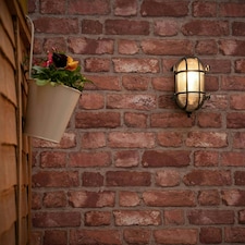 ValueLights Bow Nautical Matte Grey Bulkhead Light Grey