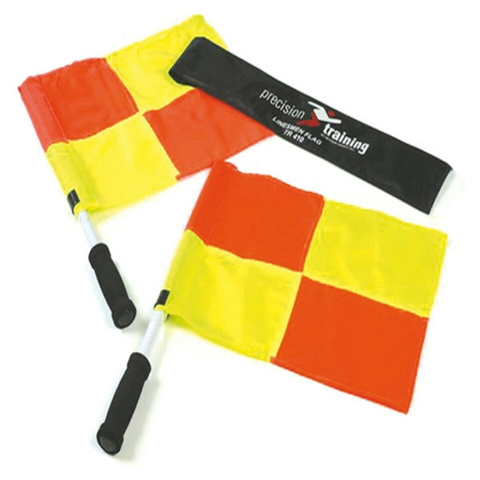 Precision Linesman Flag Set - Yellow/Orange/Black - One Size