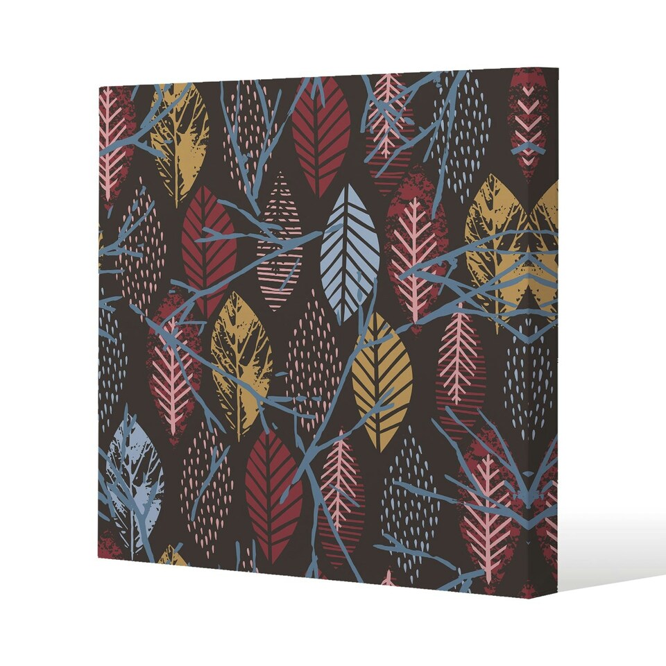 image 1 of Prints Of Autumn Leaves (Canvas Print) 101 x 101 x 4cm