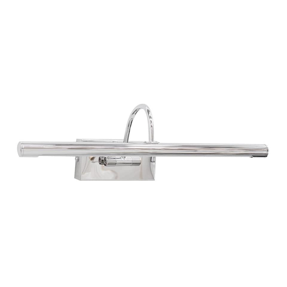 image 1 of ValueLights Alana Chrome IP44 Integrated LED Picture Wall Light | Chrome