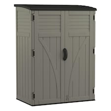 Suncast Aston Large Storage Cabinet - Stone Grey Grey