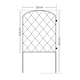 image 2 of Levede 10 Pack Metal Garden Fence Decorative Animal Barrier Pet Border Outdoor | Black