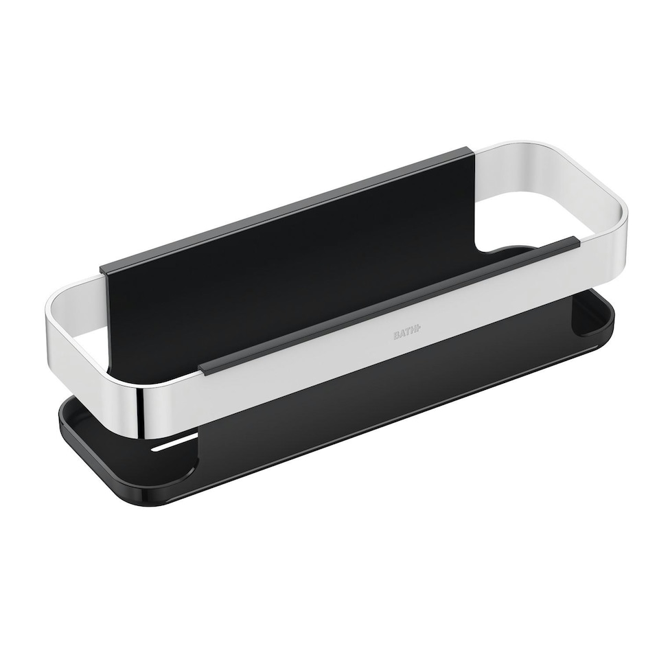 image 1 of Cosmic Shower Soap Dish Handy w/ Durable Stainless Steel for Bathroom,Light Grey