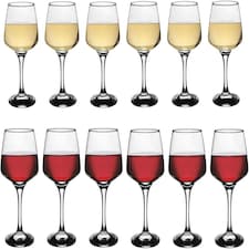 Argon Tableware 12 Piece Tallo Wine Glasses Set