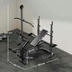 image 7 of SPORTNOW Multi-Exercise Incline/Flat Weight Bench with Bench Press Rack