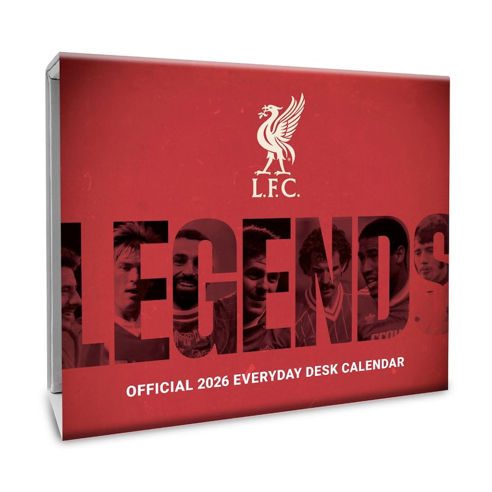 LIVERPOOL FC 2026 DESK BLOCK CALENDAR