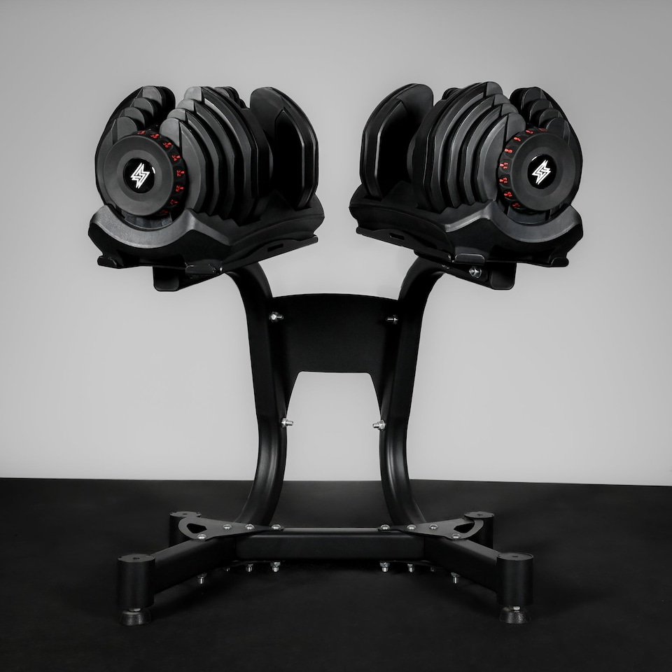 image 1 of GYM SETS UK Adjustable Dumbbell Rack (24kg/40kg)- (Just Rack)