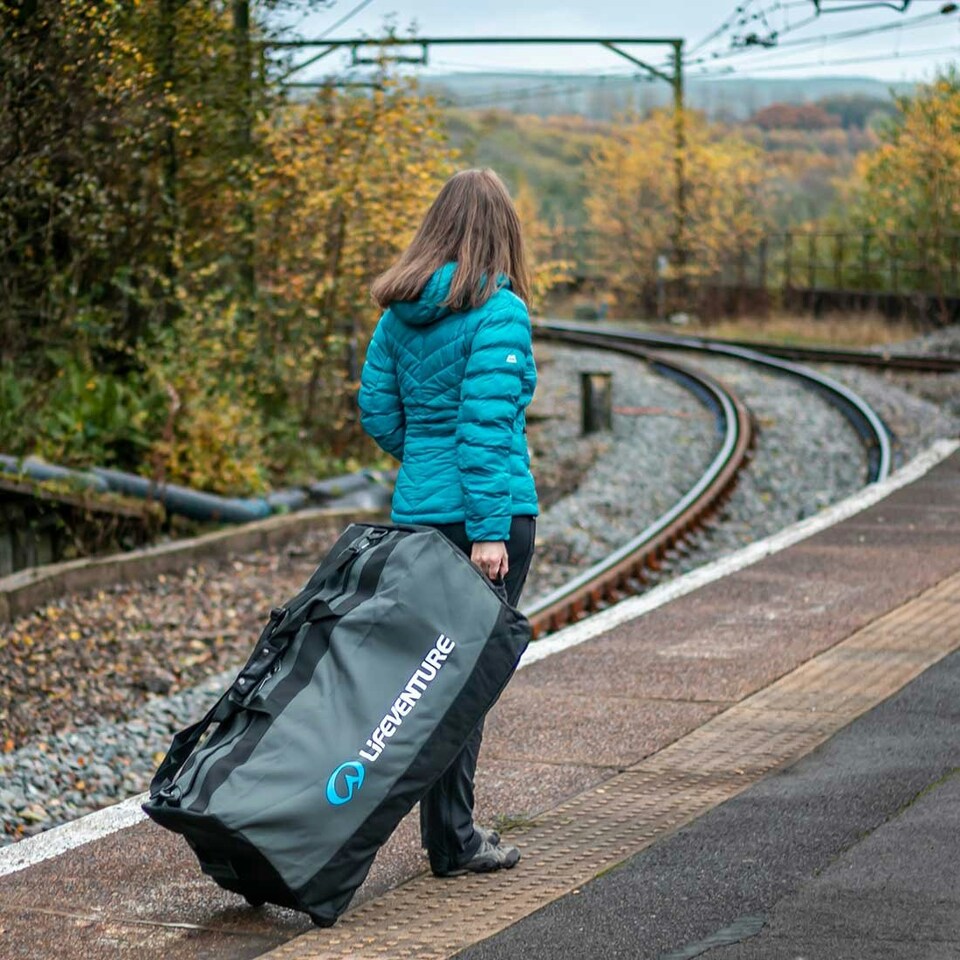 image 1 of Lifeventure Expedition Wheeled Duffle Bag 120 Litre Black | Grey