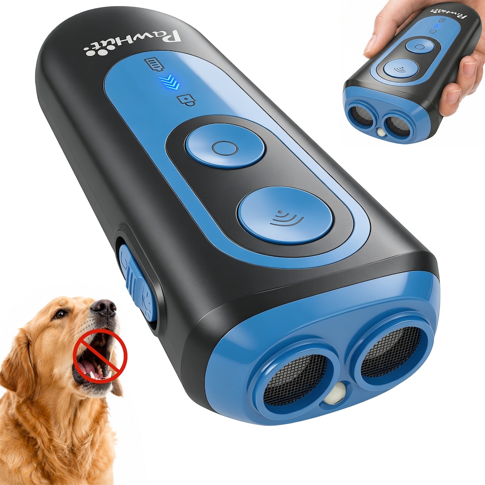 image 1 of PawHut Anti Barking Device for Dogs, Ultrasonic Stop Dog Barking Device