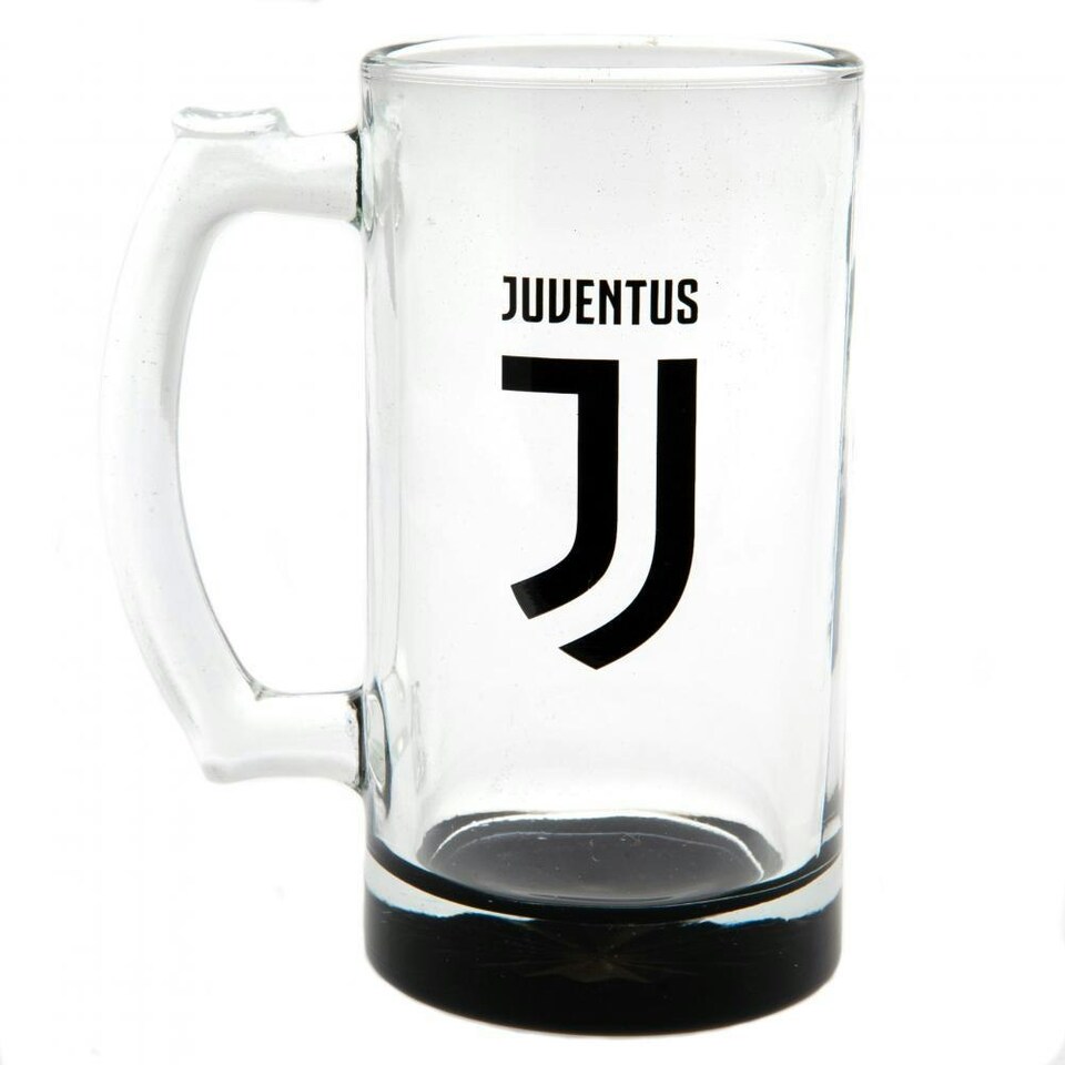Juventus FC Stein Mug - Clear/Black - One Size